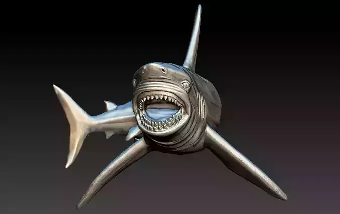 Shark  3D print model