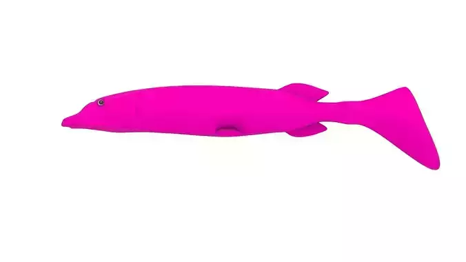 3d model  mold pike plastic lure