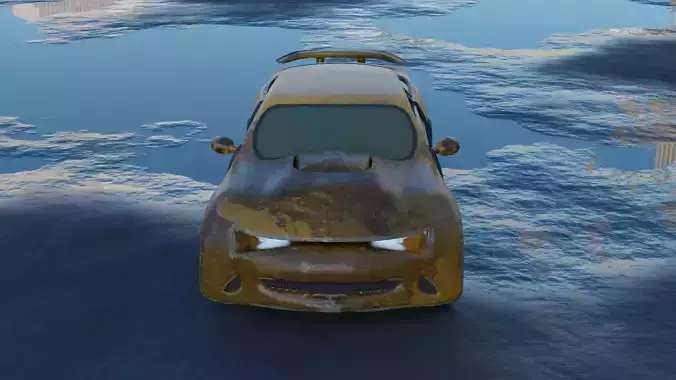 Rusty Race Car-Camaro