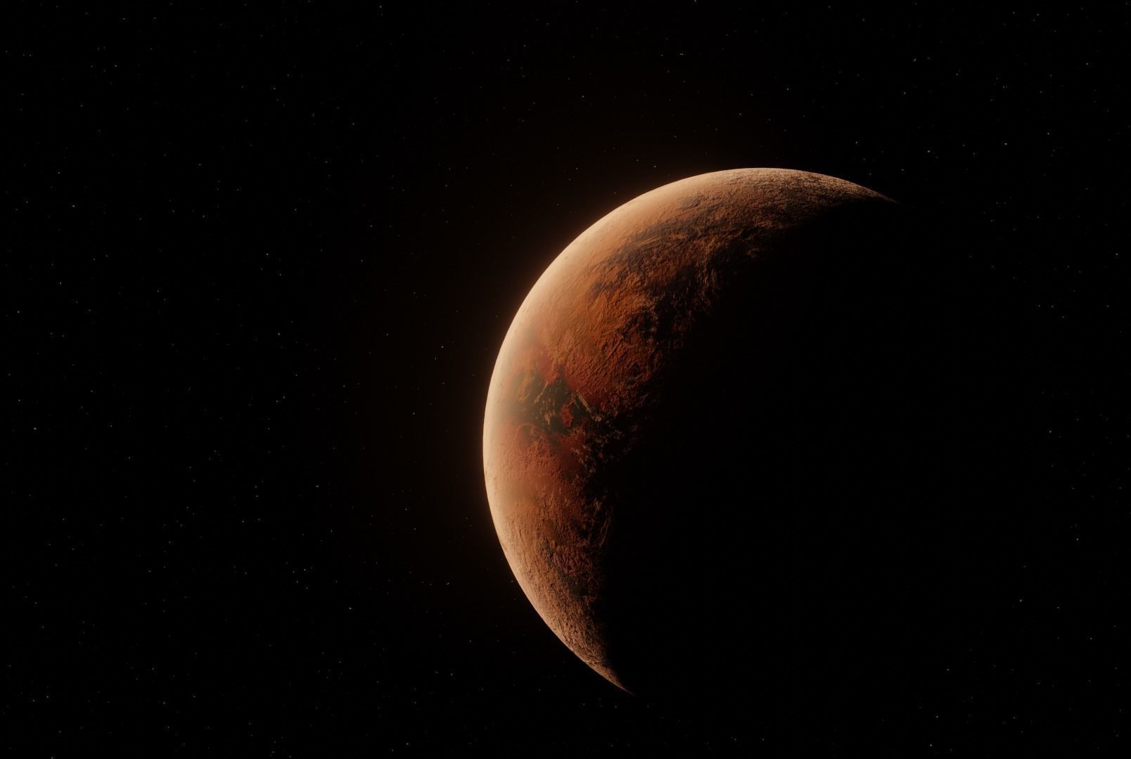 Planet Space Ready to game  Low-poly 3D model_13