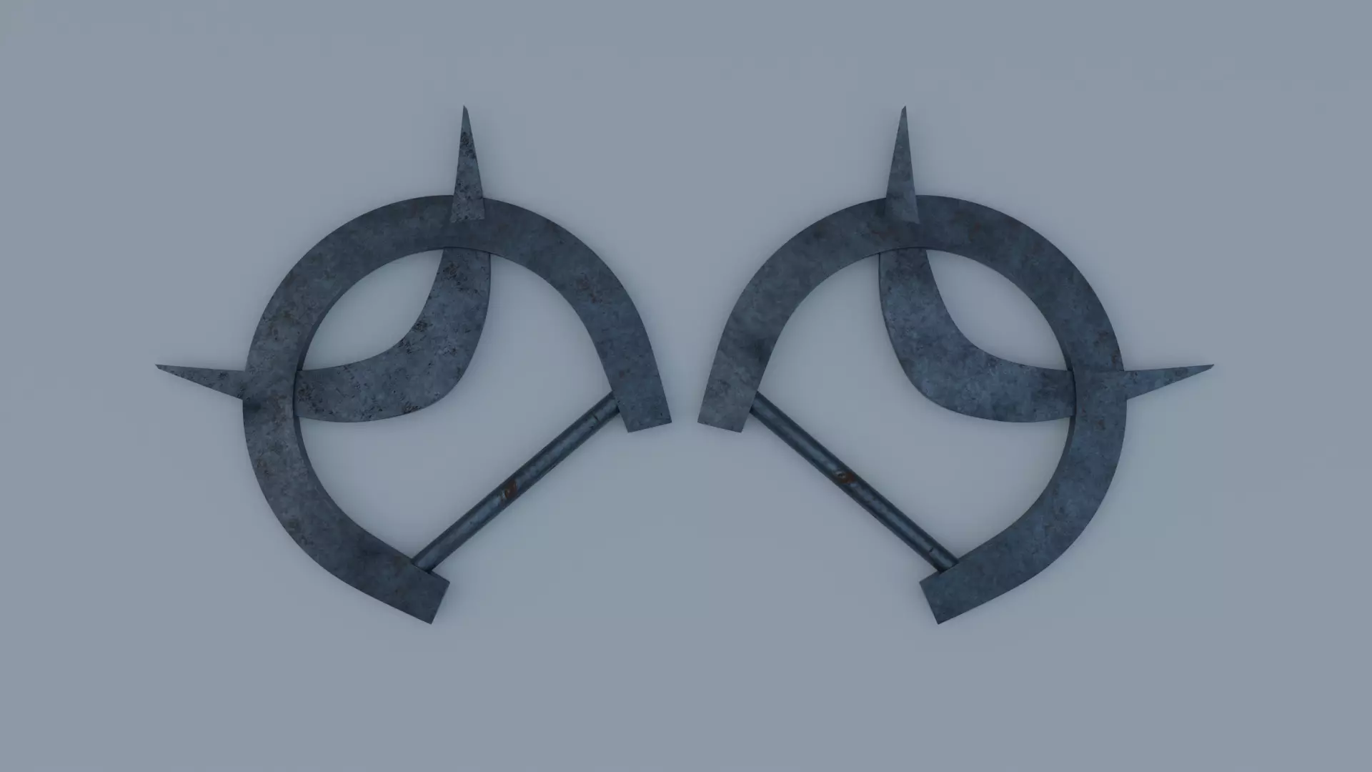 Kenkonken Weapon Low-poly 3D model_0