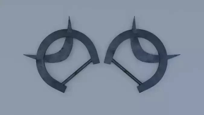 Kenkonken Weapon Low-poly 3D model