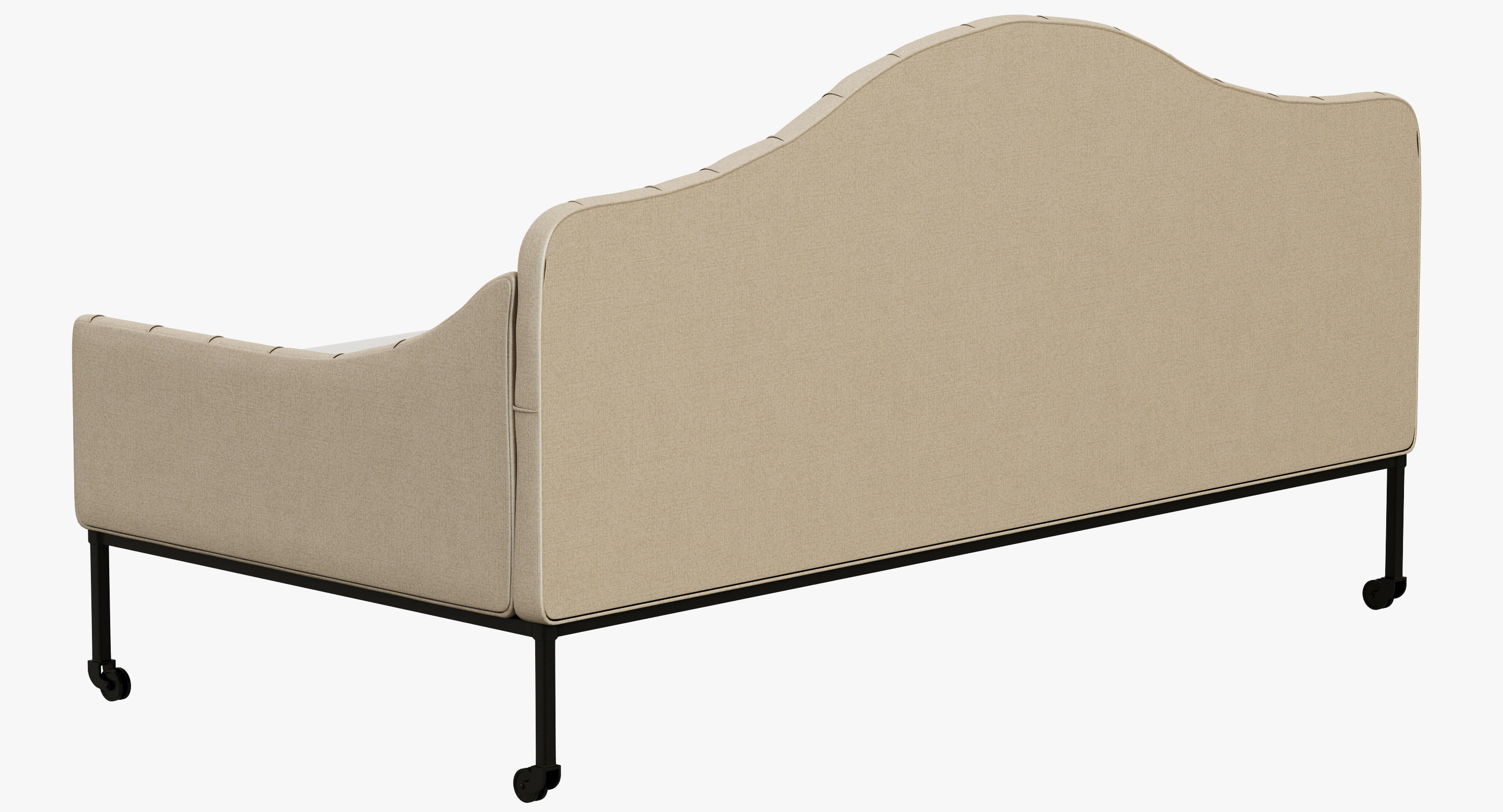 Restoration Hardware Francesca Tufted Daybed 3D model_2
