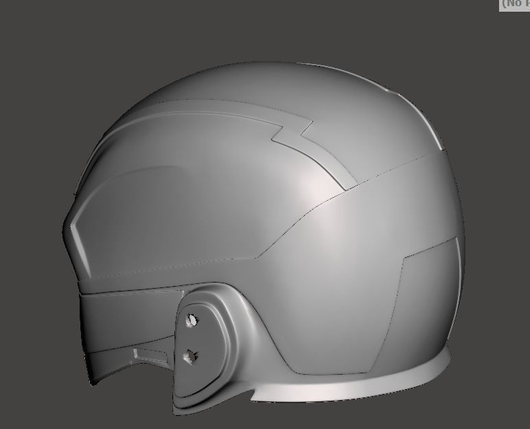 Flash Mask or flash helmet  for 3d printing 3D print model_5
