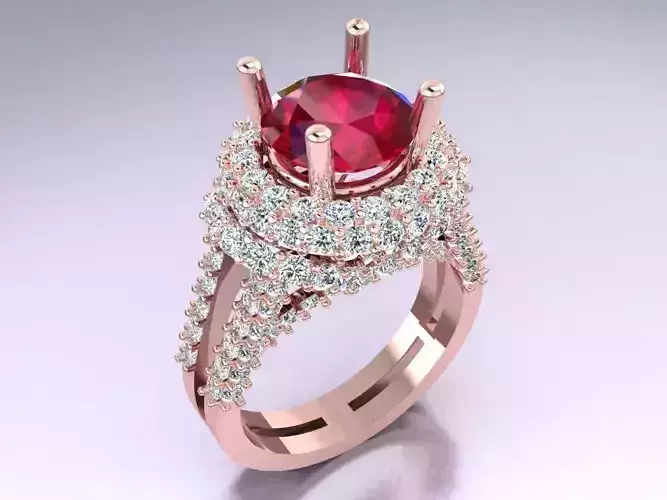 Diamond Ring - Womens Rings - N3736