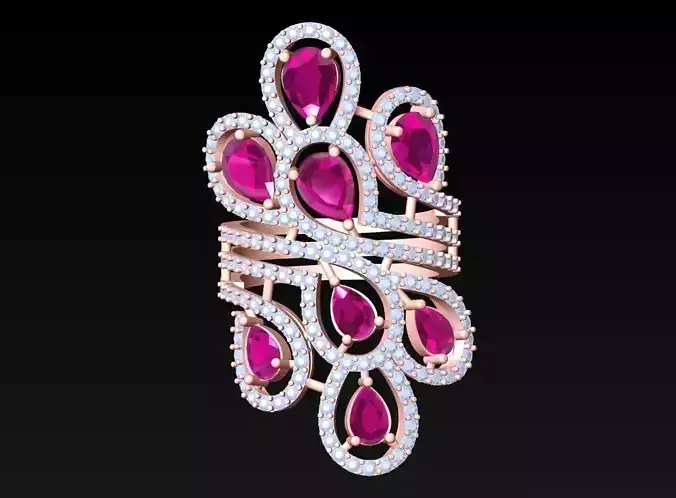 Diamond Ring - Womens Rings - N3774