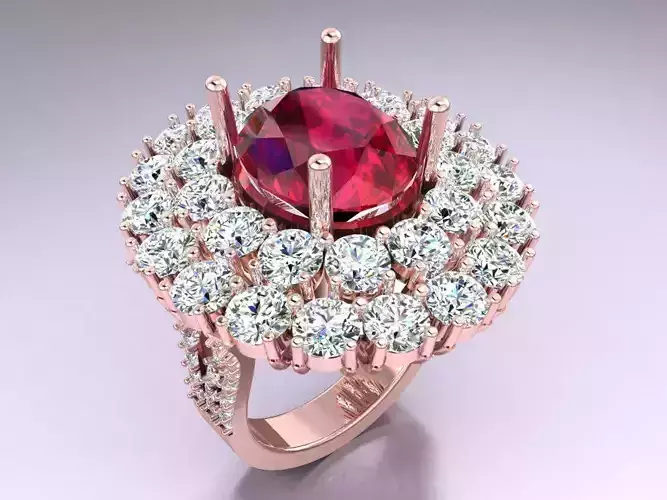 Diamond Ring - Womens Rings - N3839