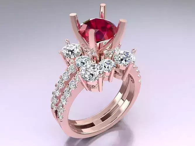 Diamond Ring - Womens Rings - N3854