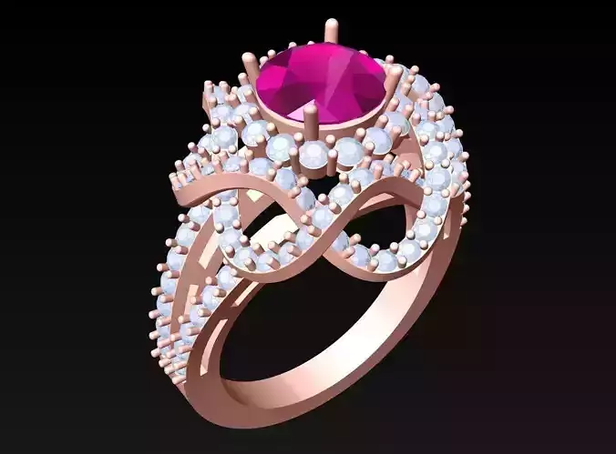 Diamond Ring - Womens Rings - N3867