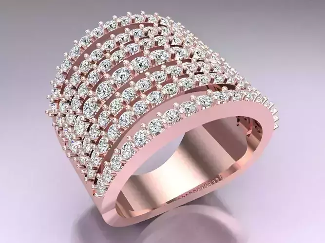 Diamond Ring - Womens Rings - N5134