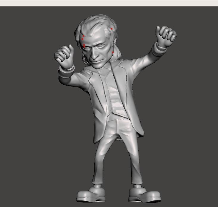 Jacquine Phoenix 3D Model 3D print model_3