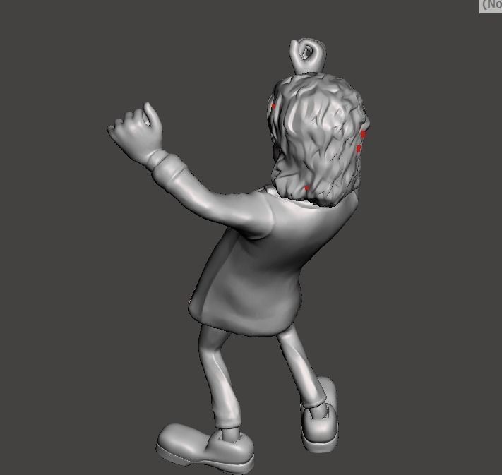 Jacquine Phoenix 3D Model 3D print model_5