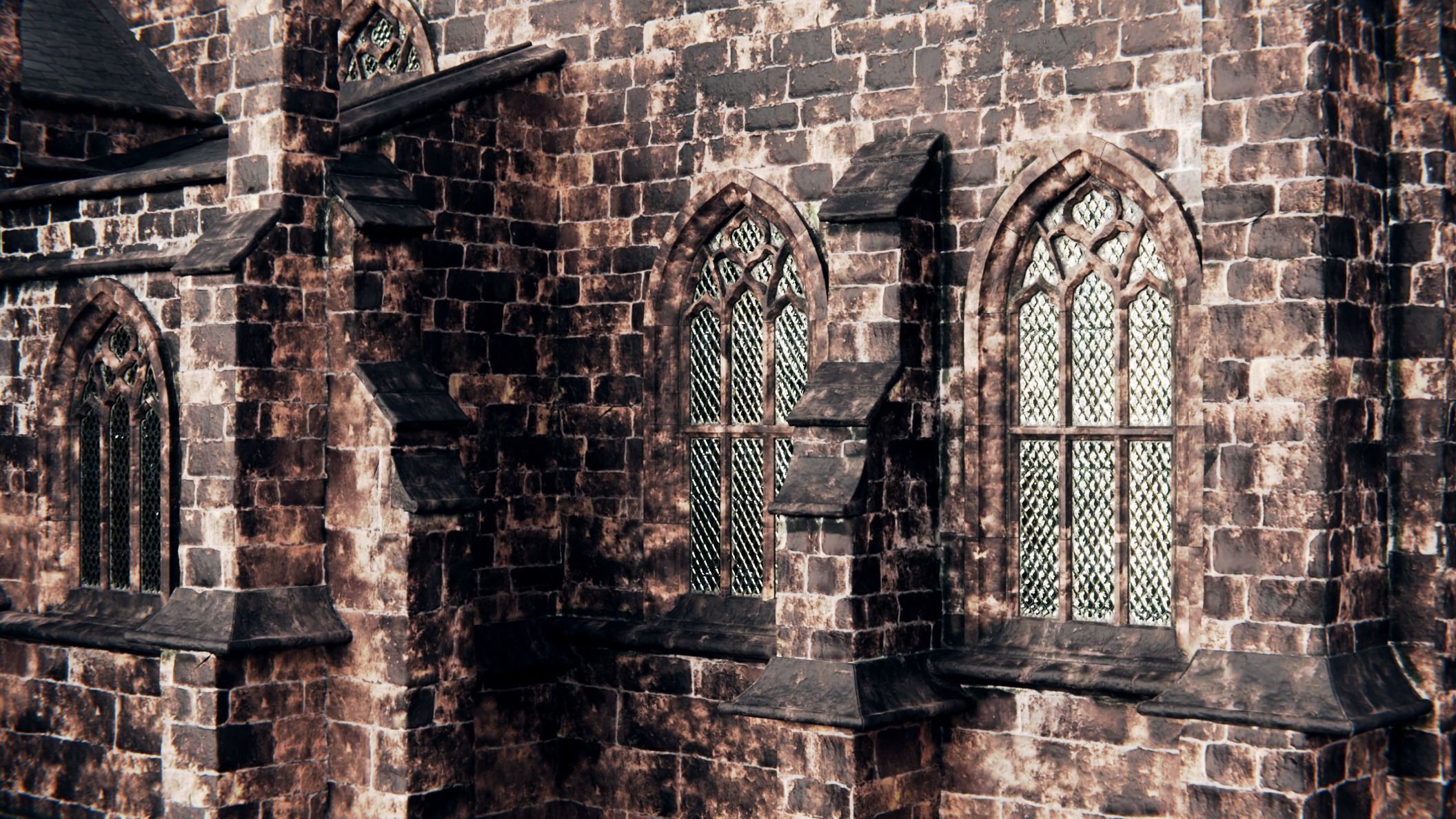 gothic church 3D model_12