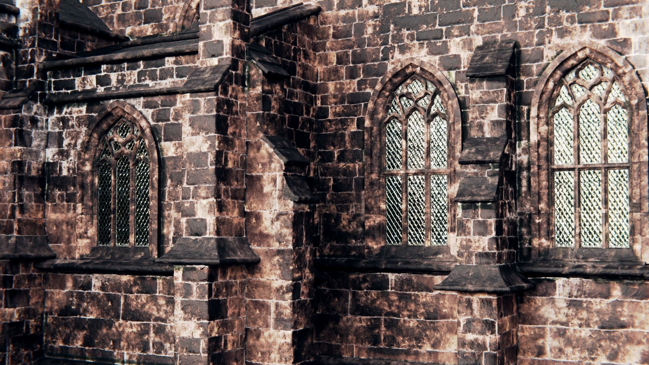 gothic church 3D model_3