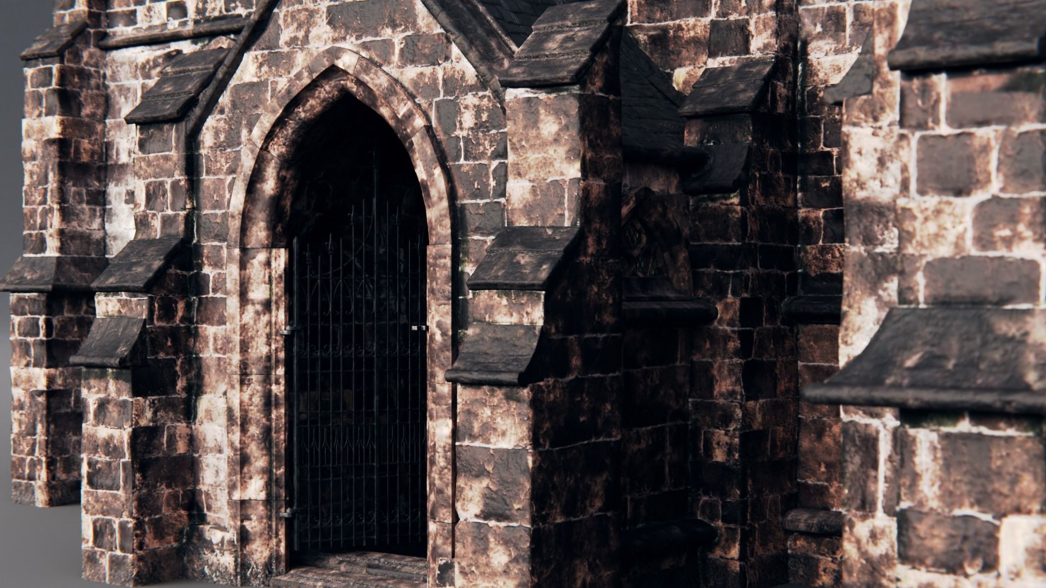 gothic church 3D model_18