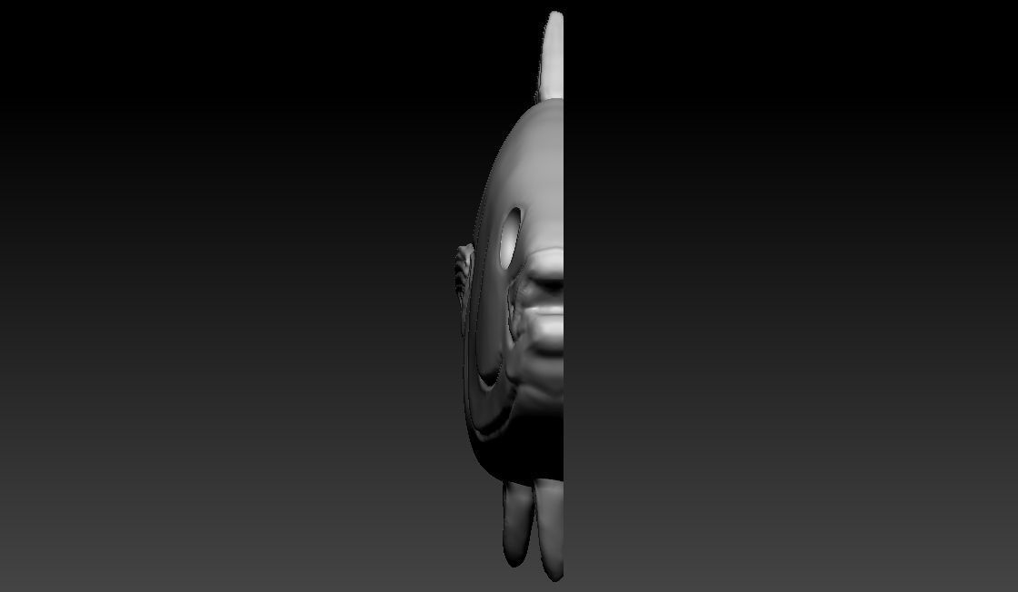 Fish Pendant 3D print model_3