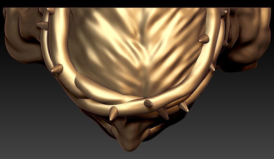 Jesus head  3D print model_3