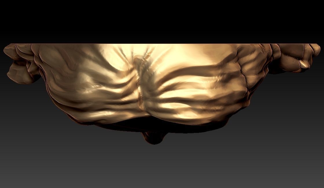 Jesus Head Pendant 3D print model_3