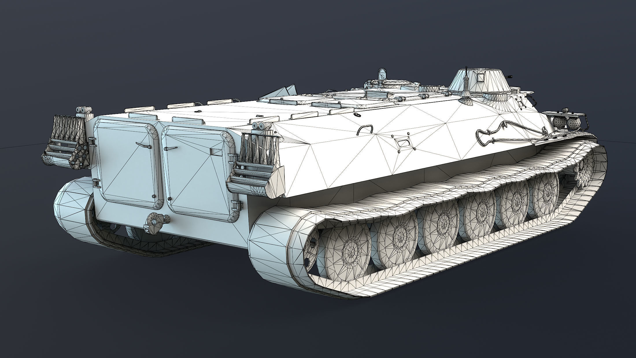 MT-LB Game Ready Version 3 Low-poly 3D model_13