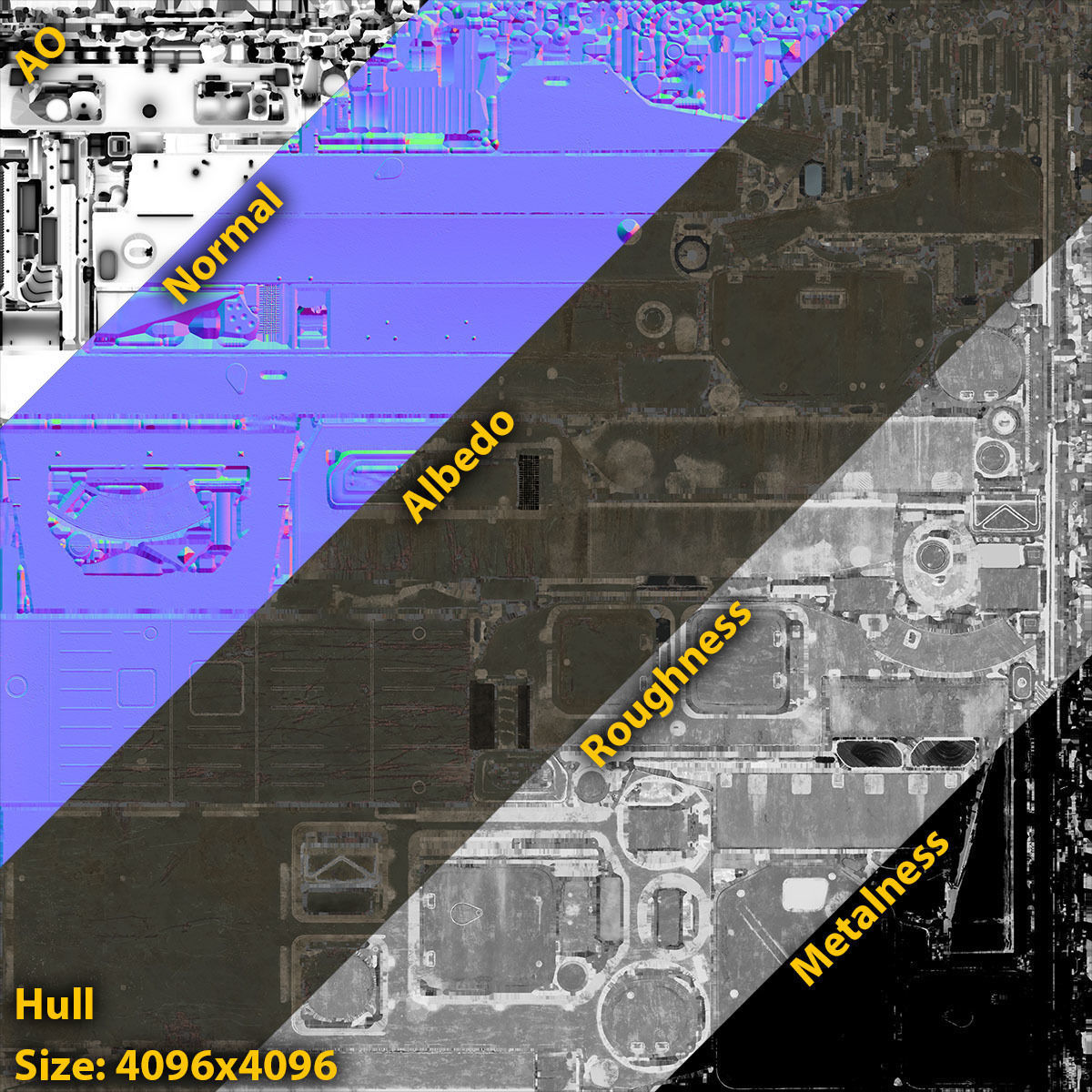 MT-LB Game Ready Version 3 Low-poly 3D model_14