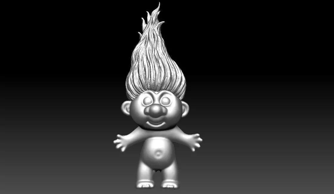 Small Troll 3D print model