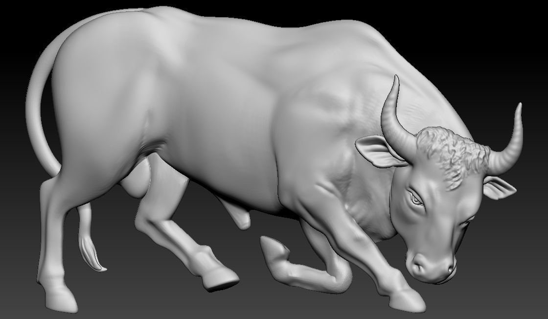 Taurus Pendant 3D print model_1