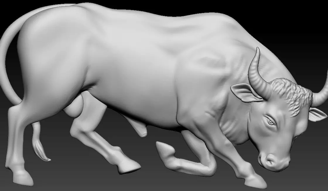 Taurus Pendant 3D print model_0