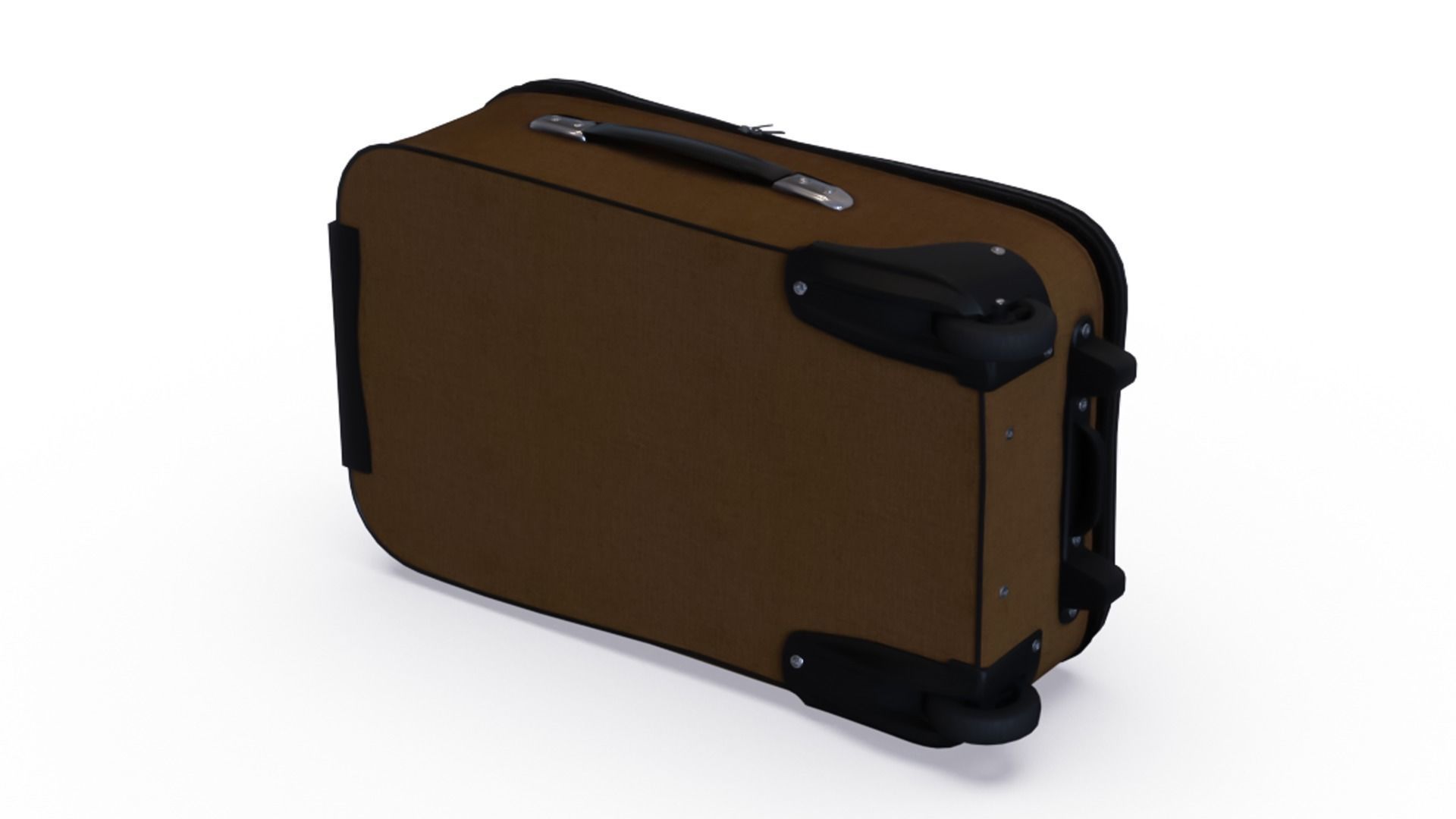 Suitcase Low-poly 3D model_21