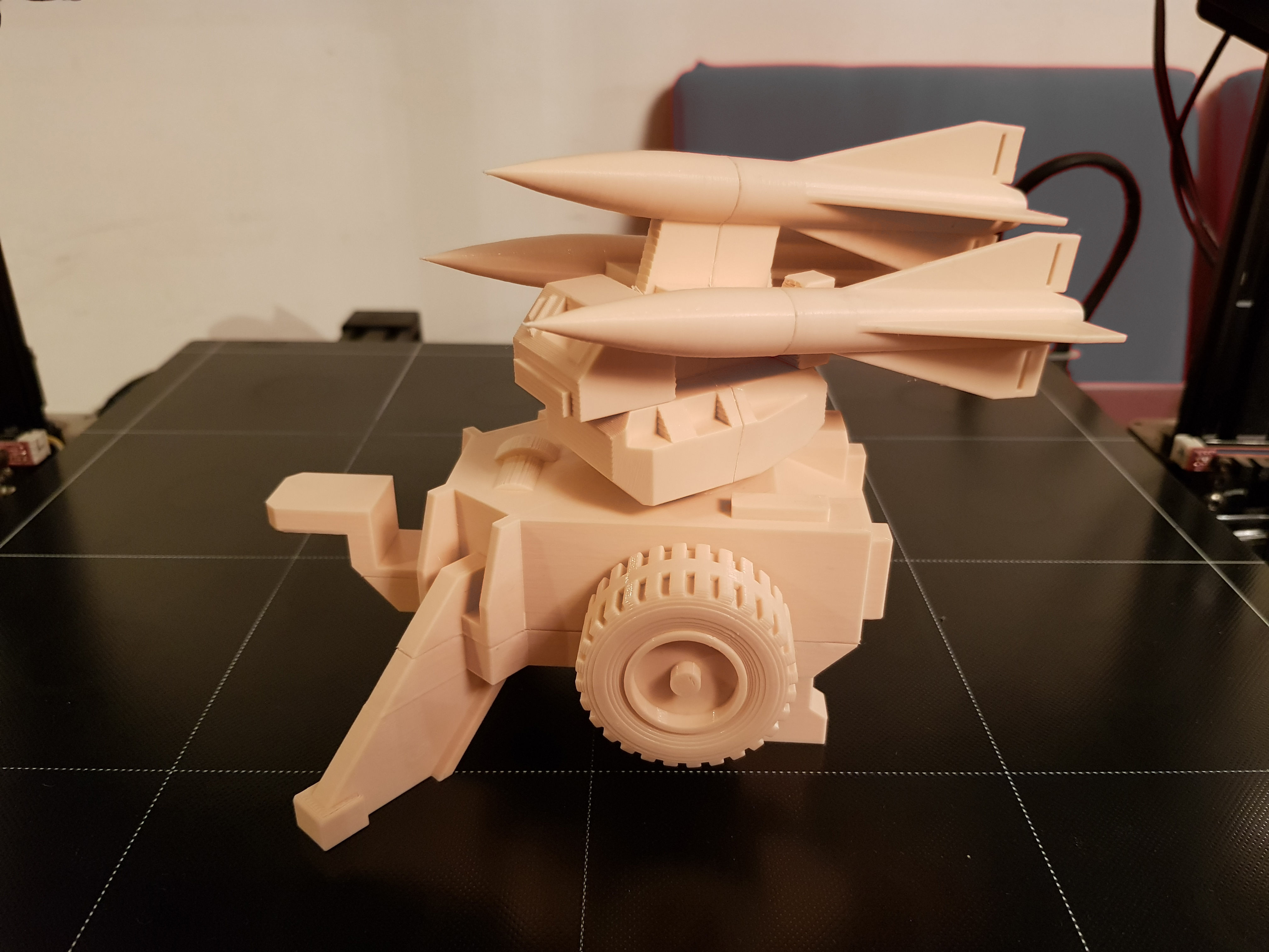 HAWK missiles scale model 3D print model_2