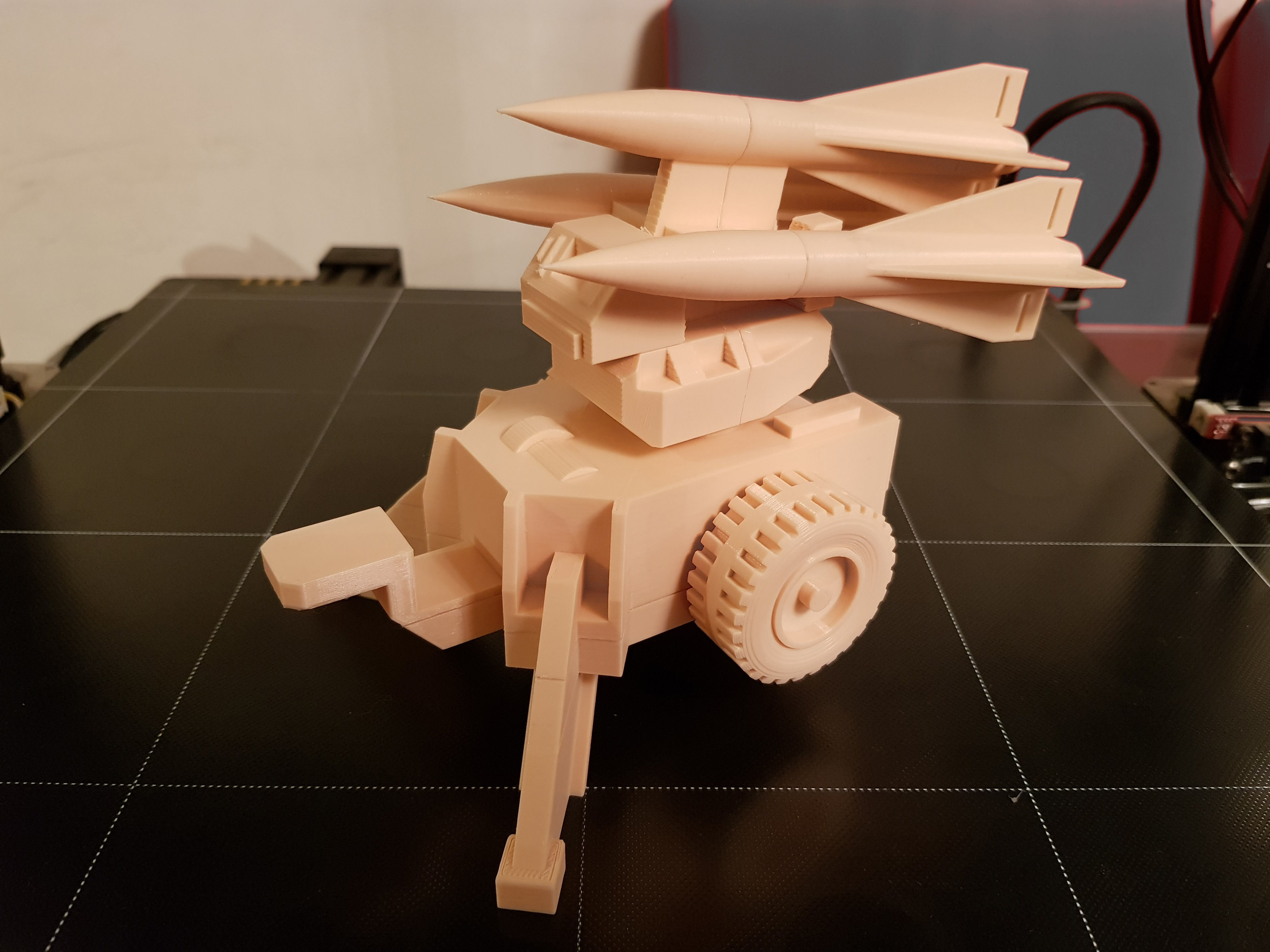 HAWK missiles scale model 3D print model_5