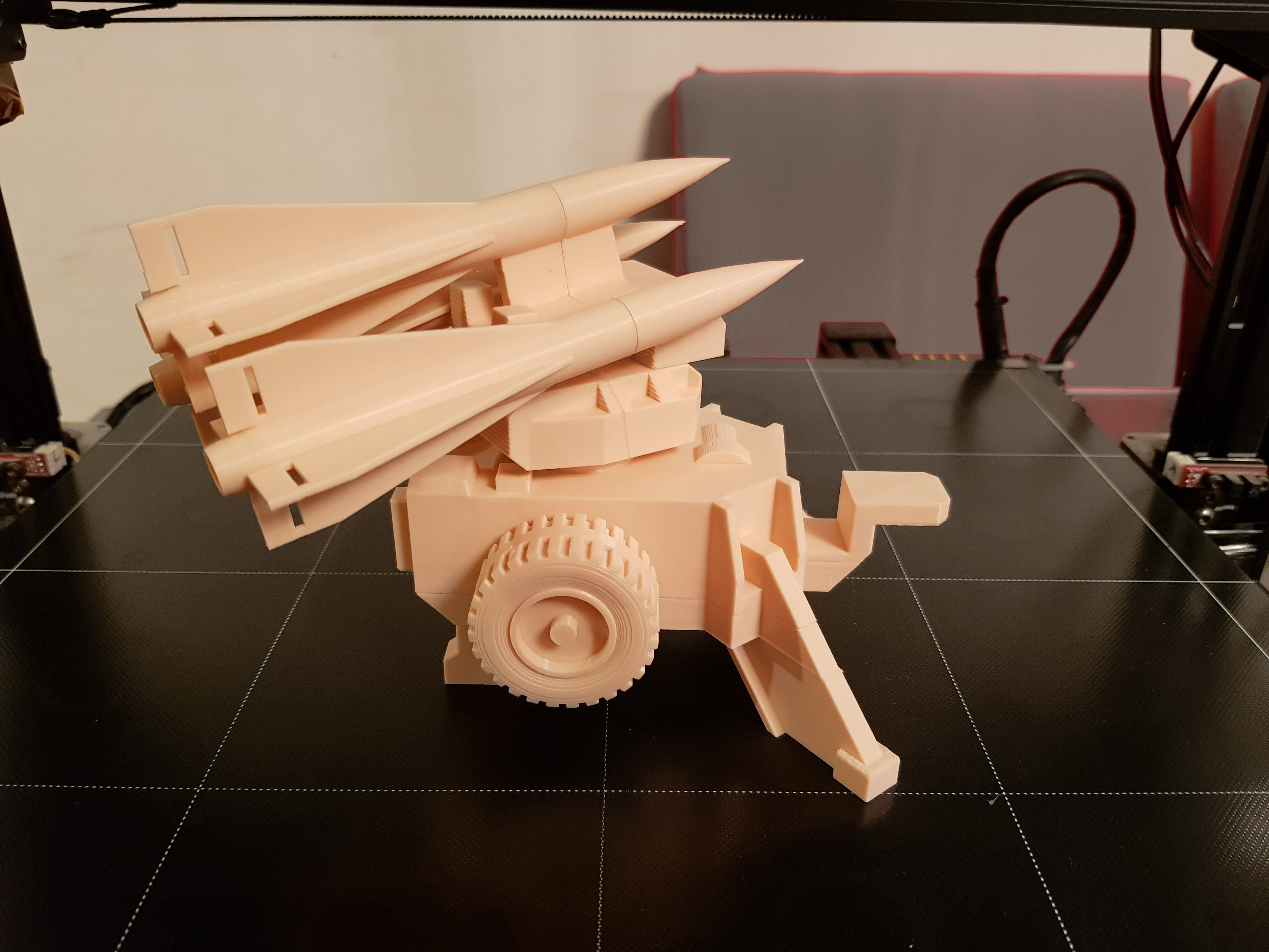 HAWK missiles scale model 3D print model_4