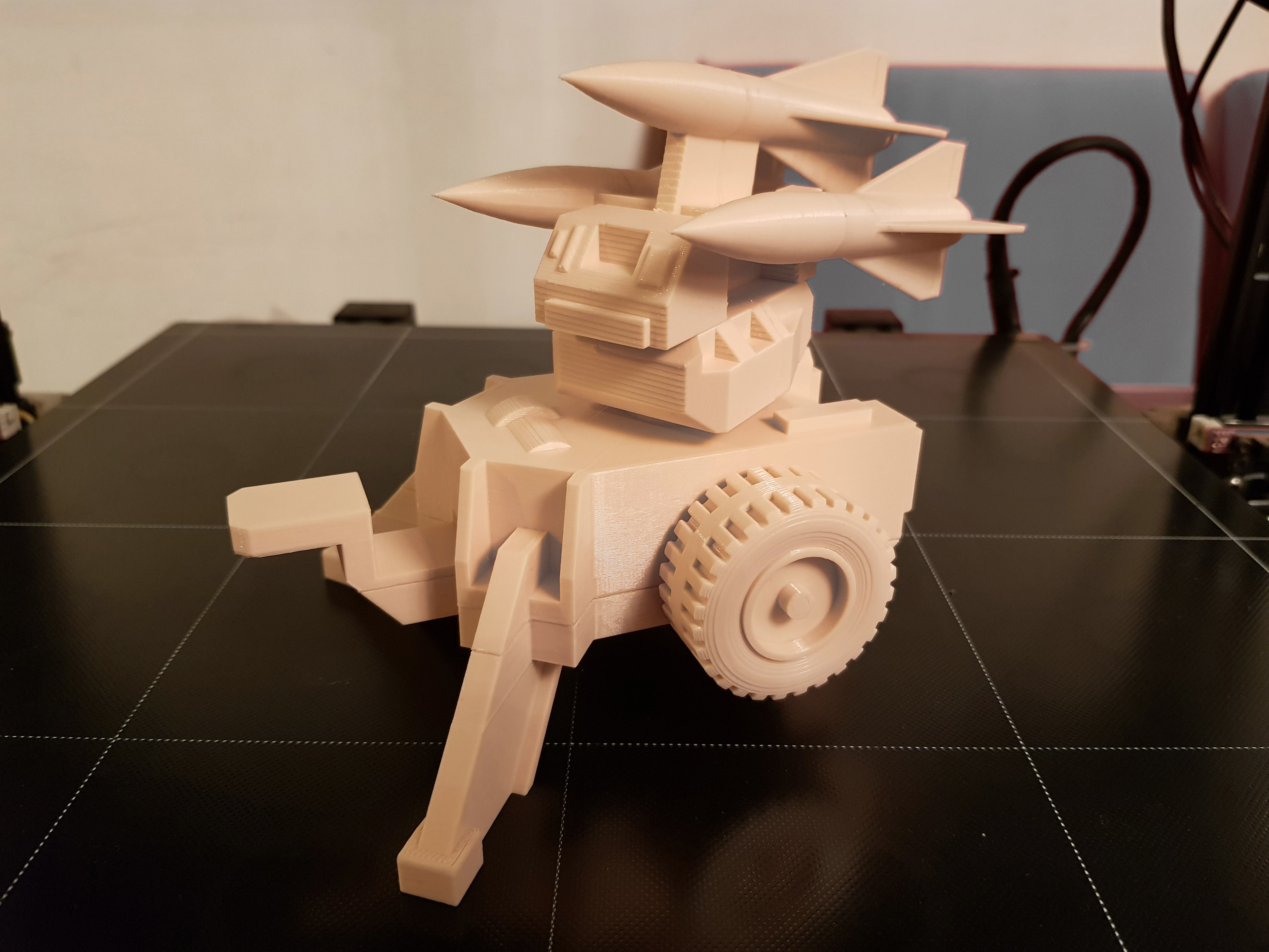 HAWK missiles scale model 3D print model_1