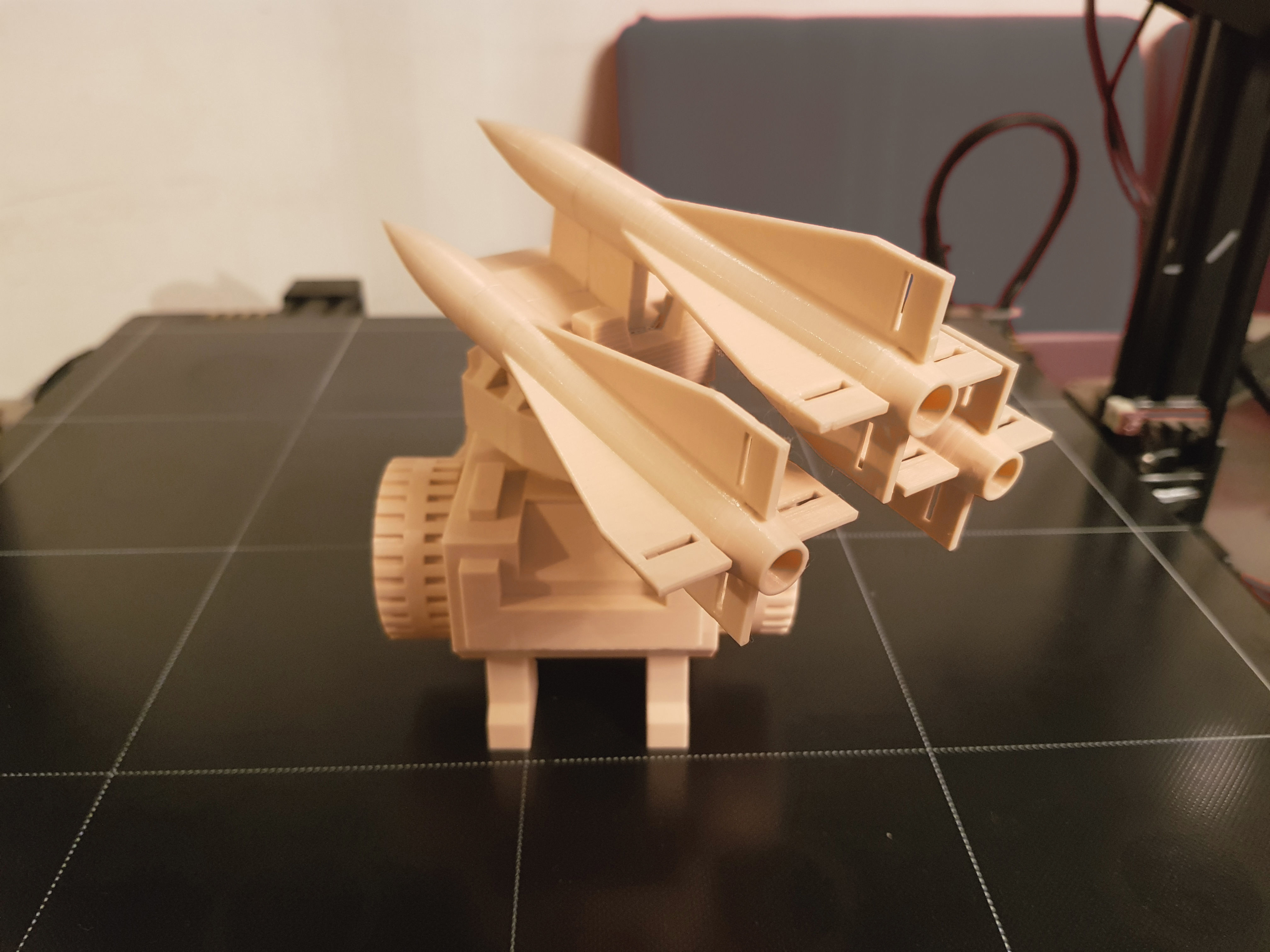 HAWK missiles scale model 3D print model_3
