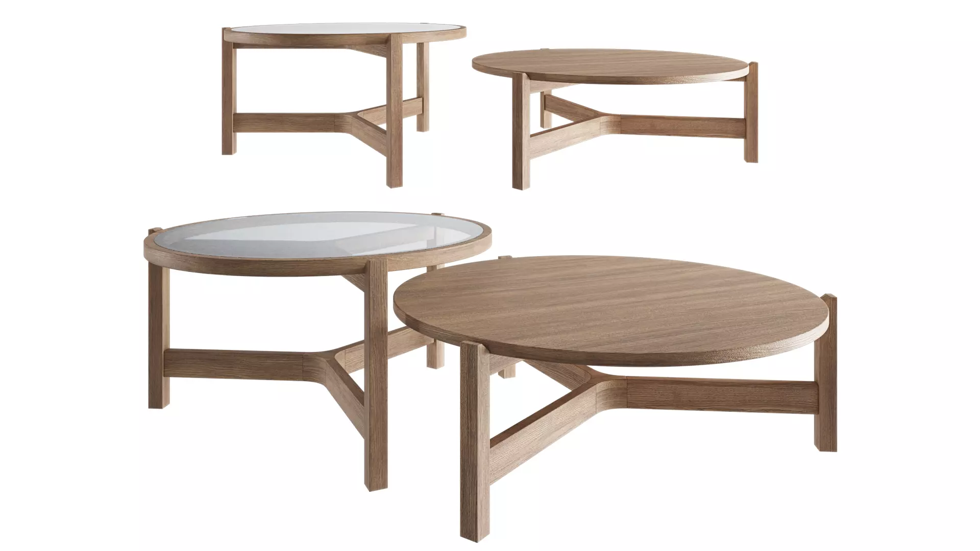 Optic coffee table 3D model_0