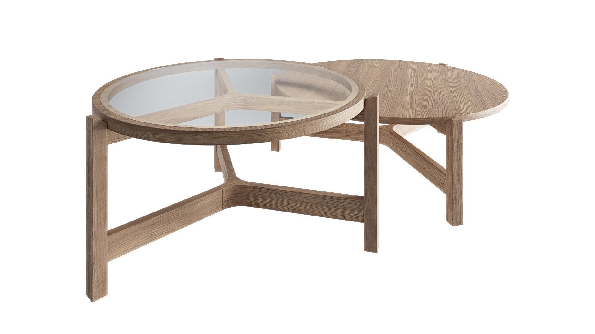 Optic coffee table 3D model_3