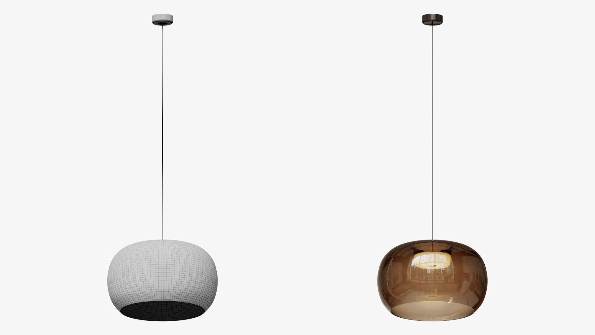 Pendant Light Wetro 3D model_6