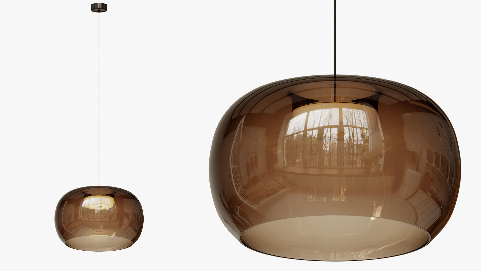 Pendant Light Wetro 3D model_2