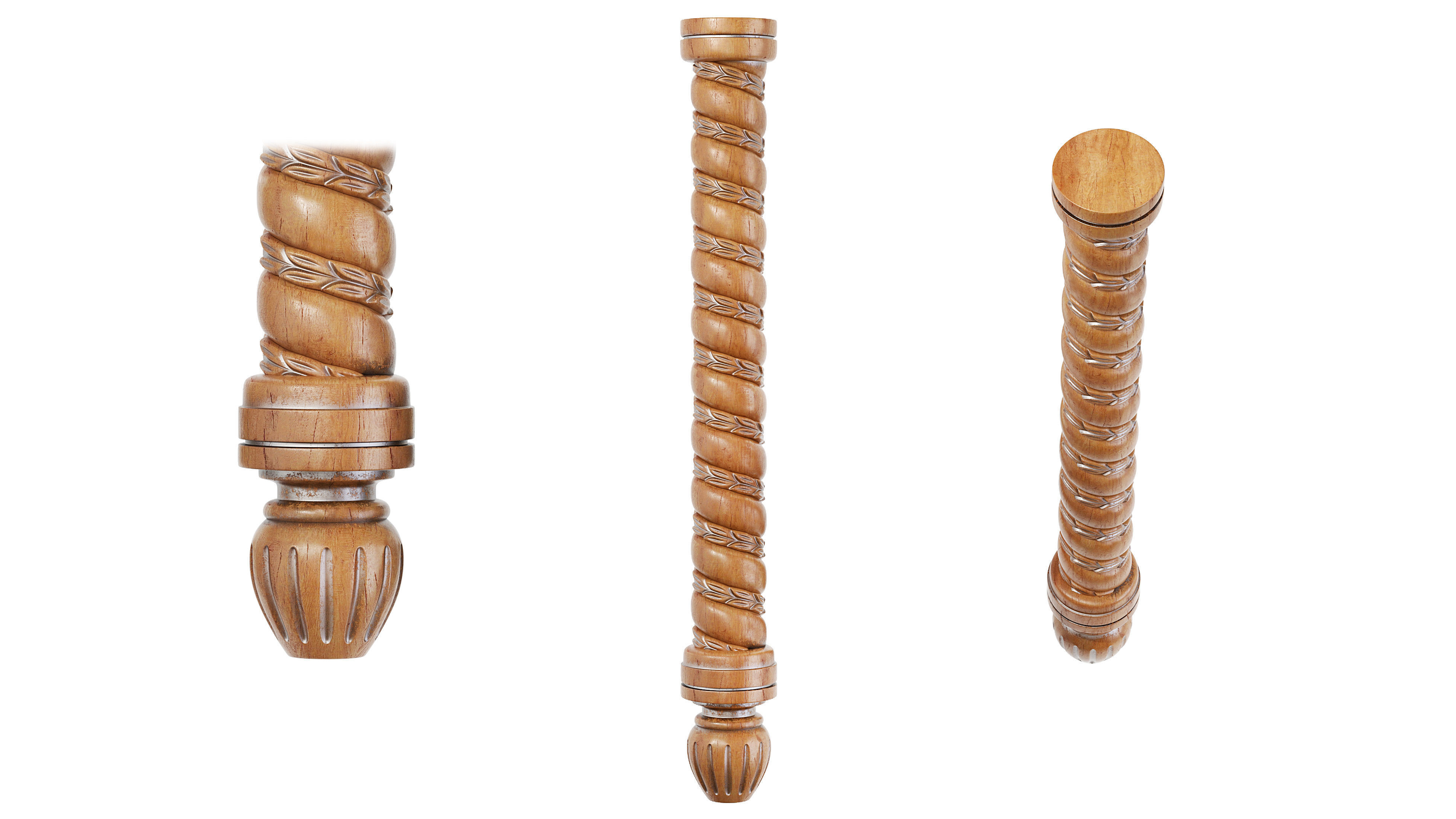 Classic leg 071 3D model_3