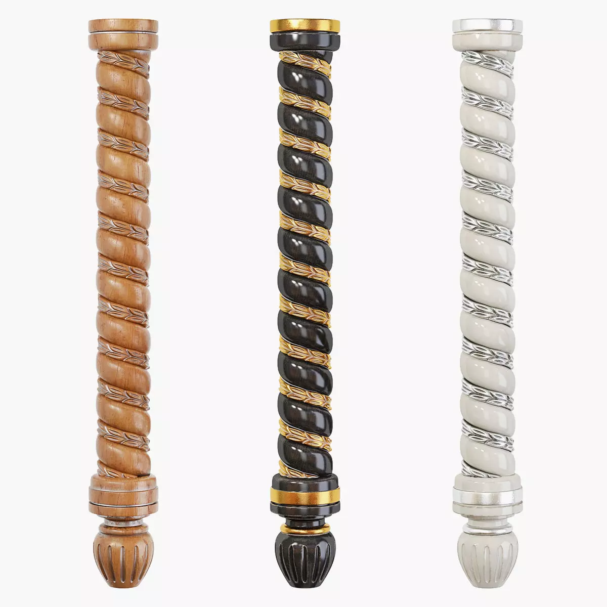 Classic leg 071 3D model_0