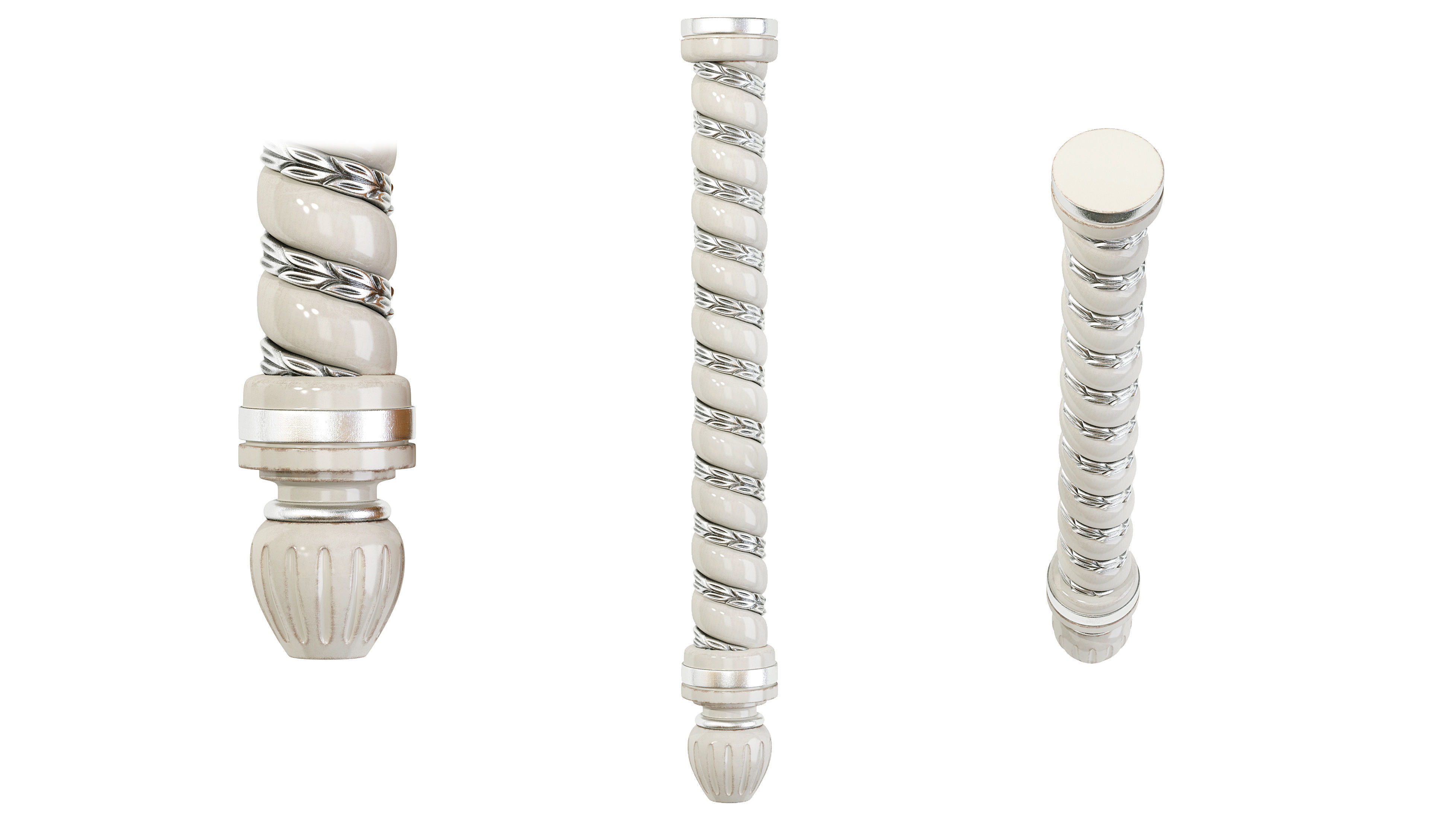 Classic leg 071 3D model_2