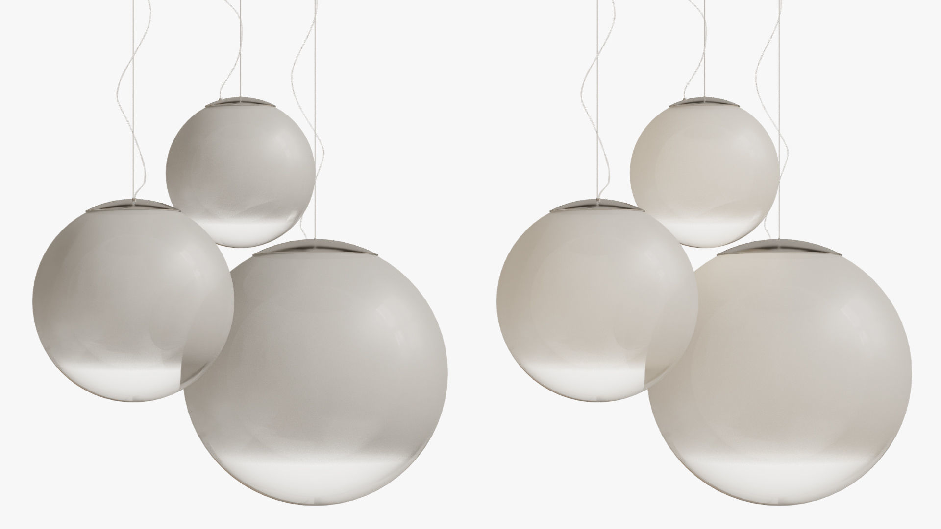 Pendant Light Smoke 3 3D model_3