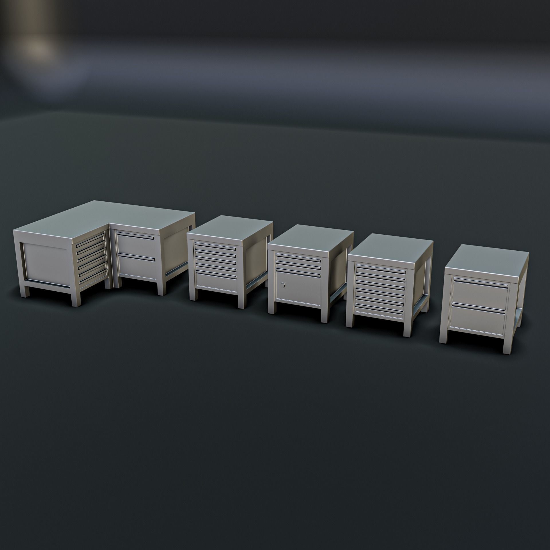 Car Mechanic Diorama Pack 3D print model_4