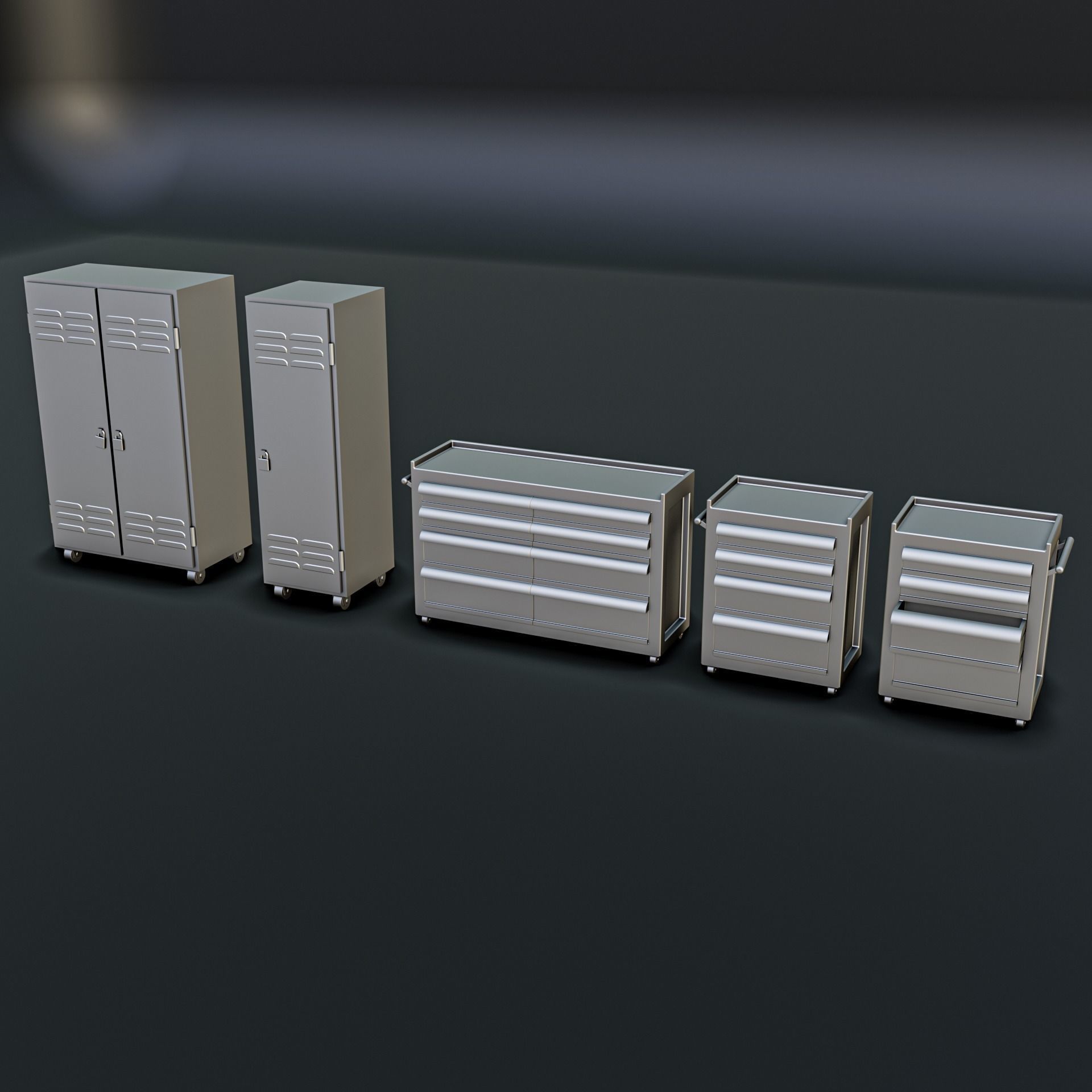 Car Mechanic Diorama Pack 3D print model_10