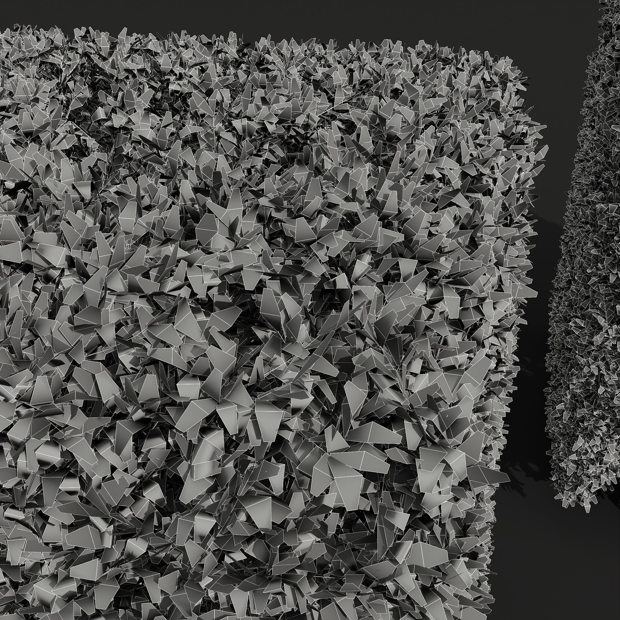 6 Different SETS of Bush SET VOL39 3D Model Collection_36