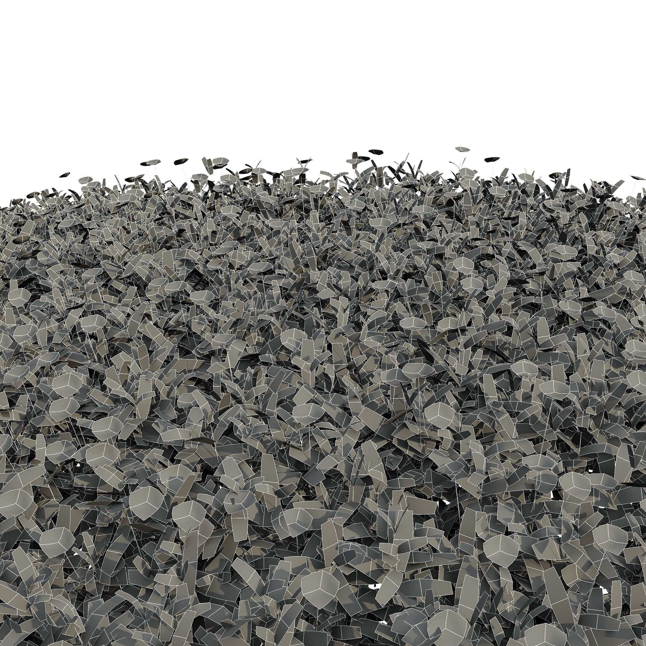 6 Different SETS of Decorative Plant SET VOL41 3D Model Collection_20