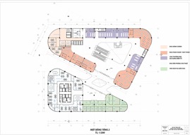 commercial center combined with office buildings 3D model_9