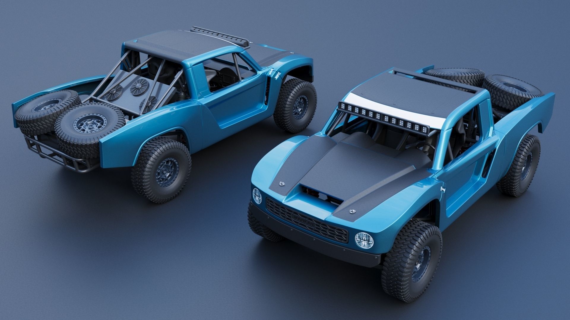 Hoonigan Trophy Truck 3D print model_1