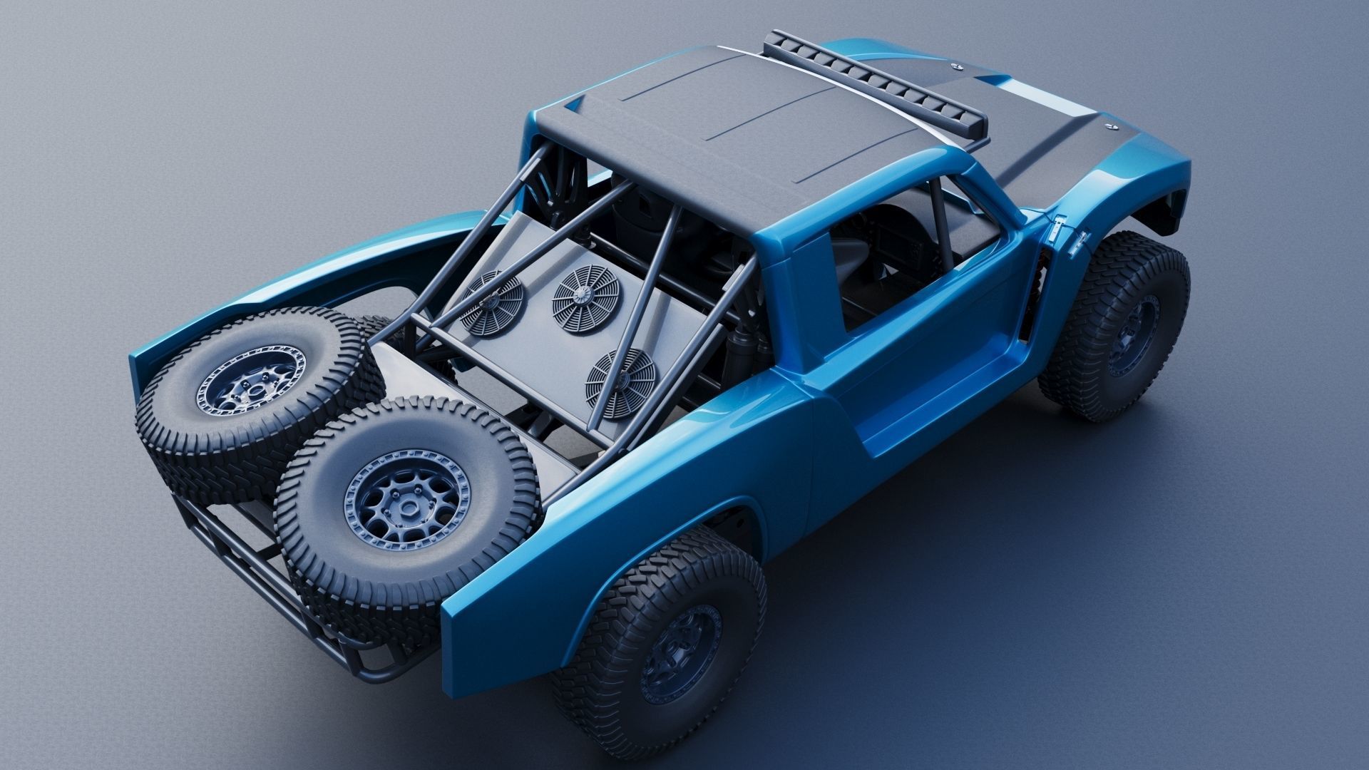 Hoonigan Trophy Truck 3D print model_6