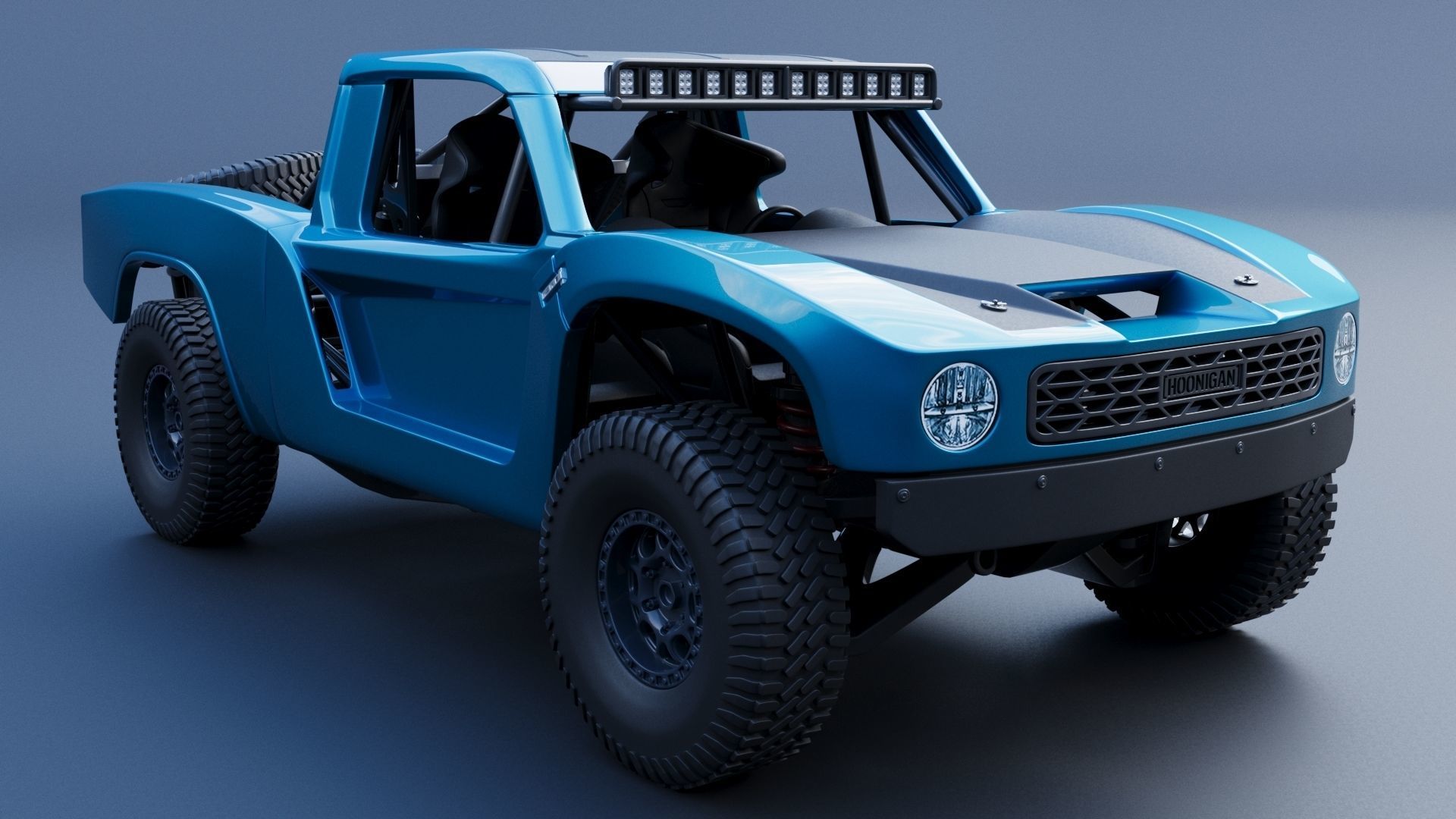 Hoonigan Trophy Truck 3D print model_9