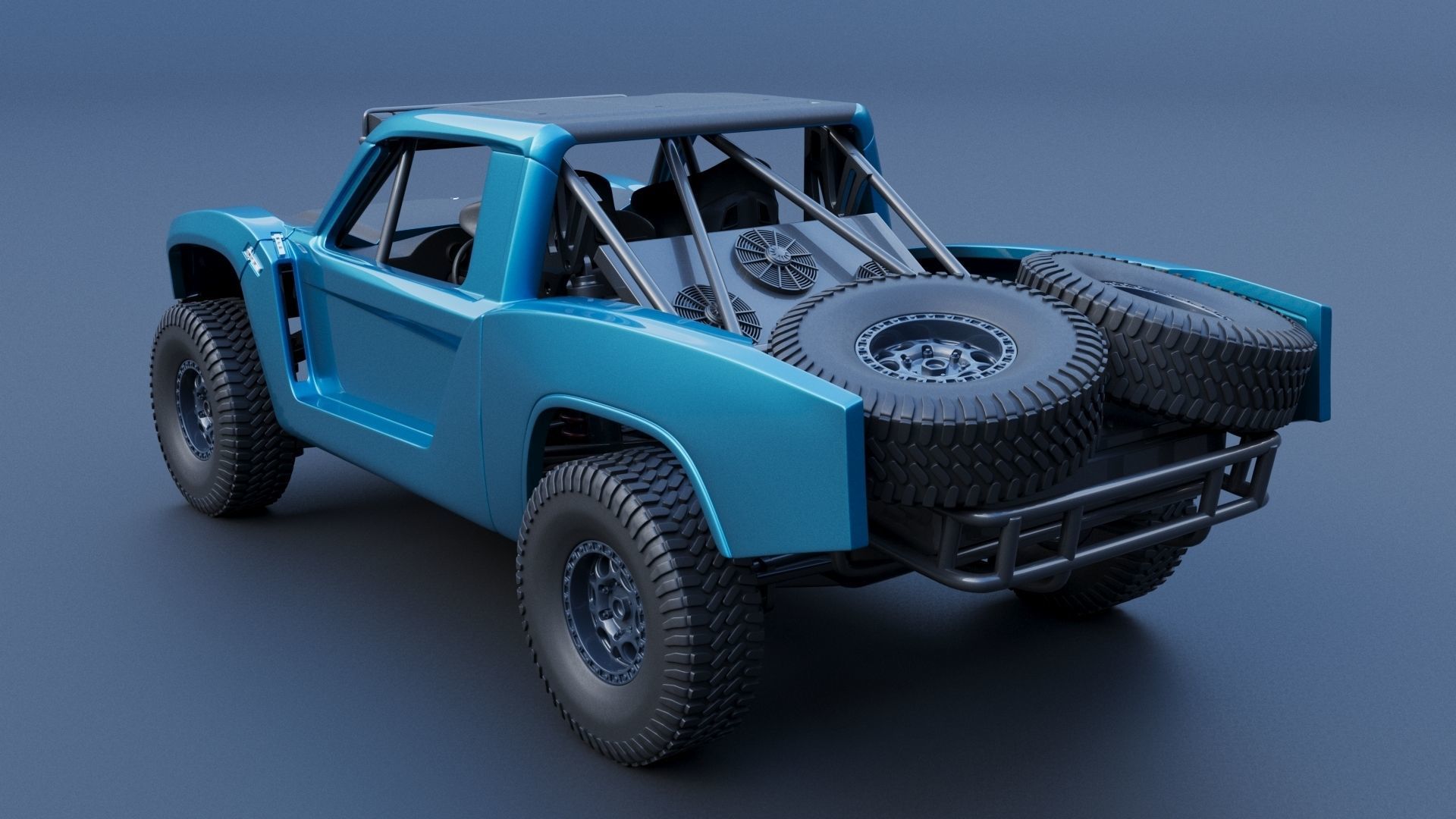 Hoonigan Trophy Truck 3D print model_4